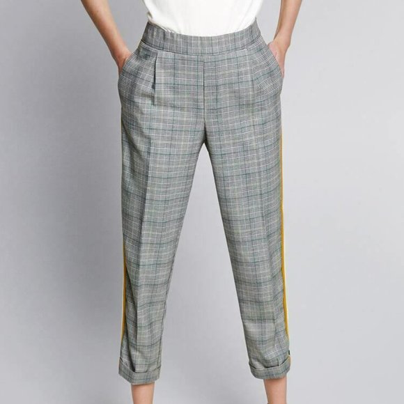 Zara Trafaluc Collection Plaid Trousers - Picture 2 of 7